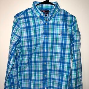 Meme XS Vineyard Vines long sleeve button down